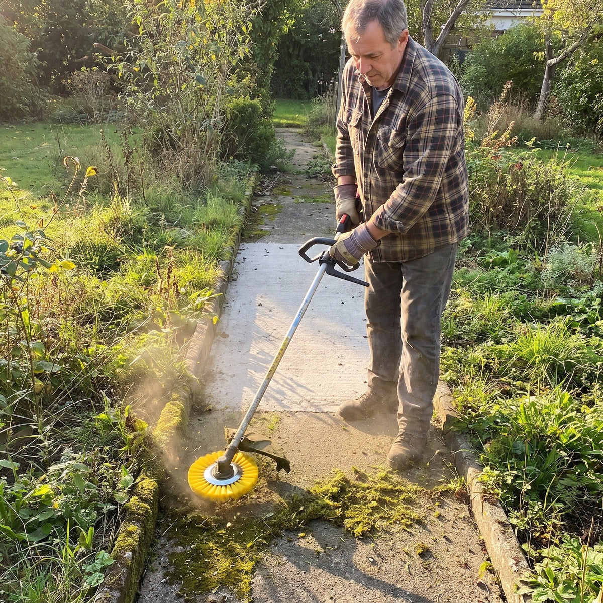Nylon Weeding Brush Head for Strimmers