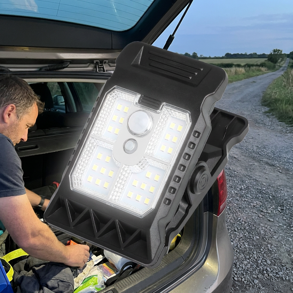 ClipLux Solar Clip Light with Motion Sensor