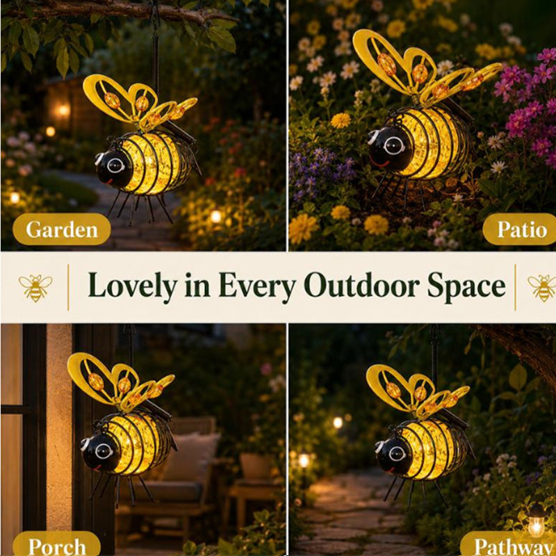 Solar Bee Garden Lantern