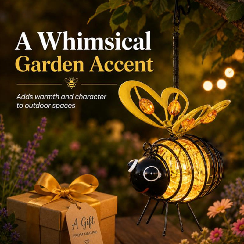 Solar Bee Garden Lantern