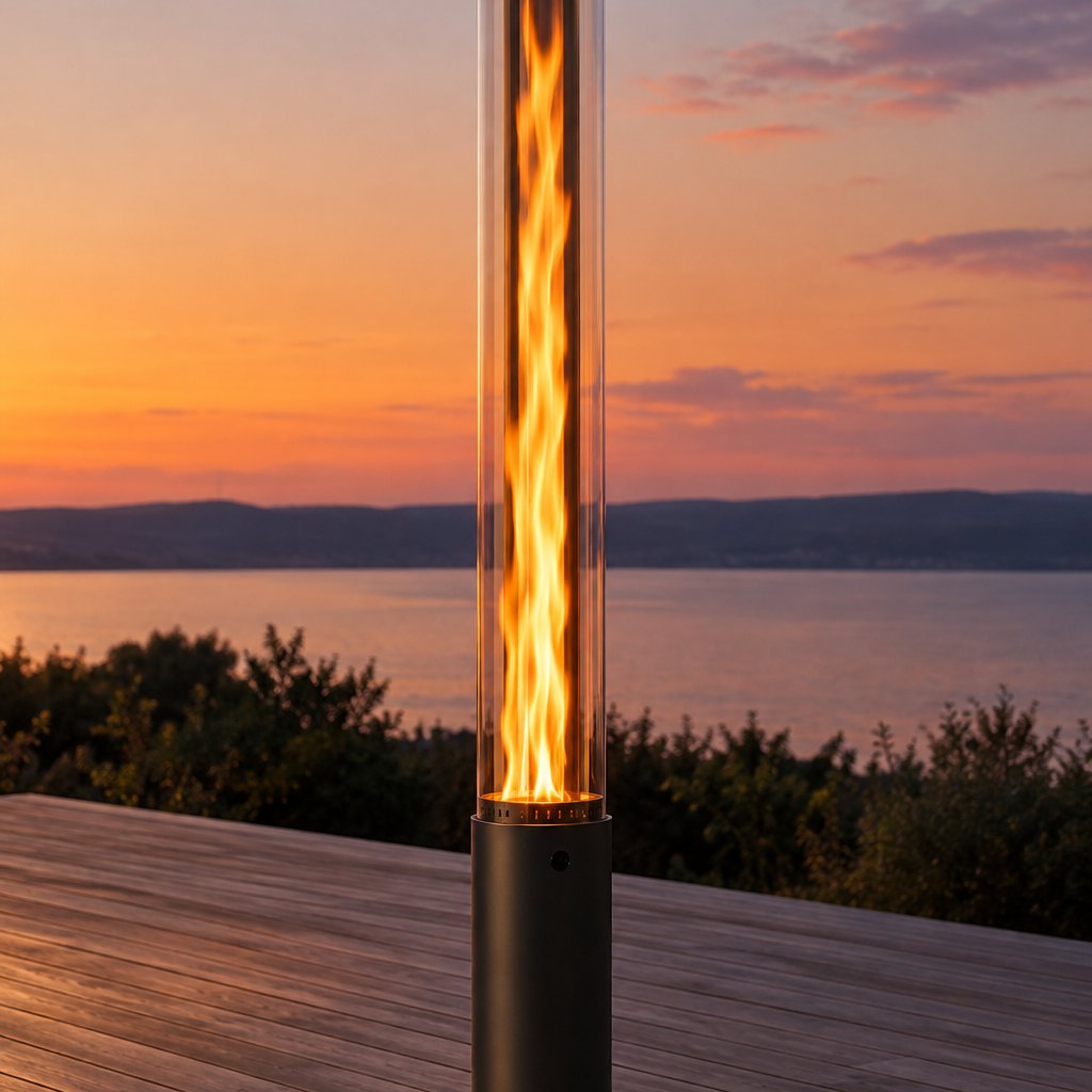 Compact Outdoor Pellet Heater